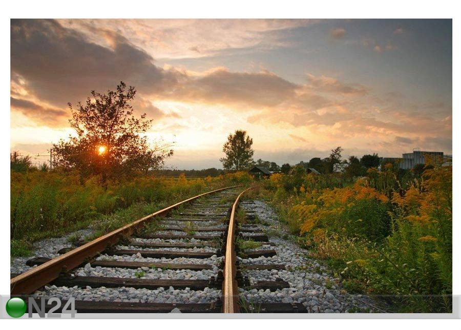 Pilt Railway Track 60x40 cm suurendatud