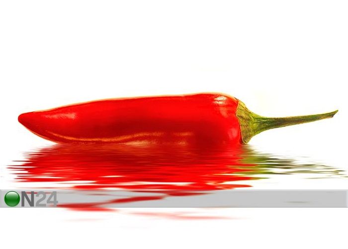 Pilt Red Hot Pepper Isolated 182x110 cm suurendatud