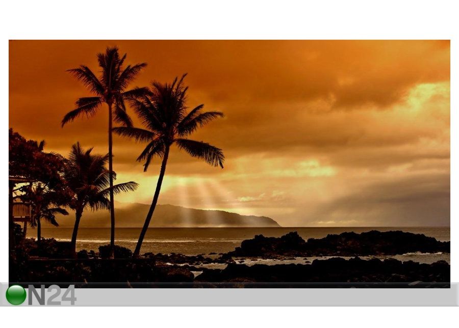 Pilt Romantic Sunset 142x80 cm suurendatud