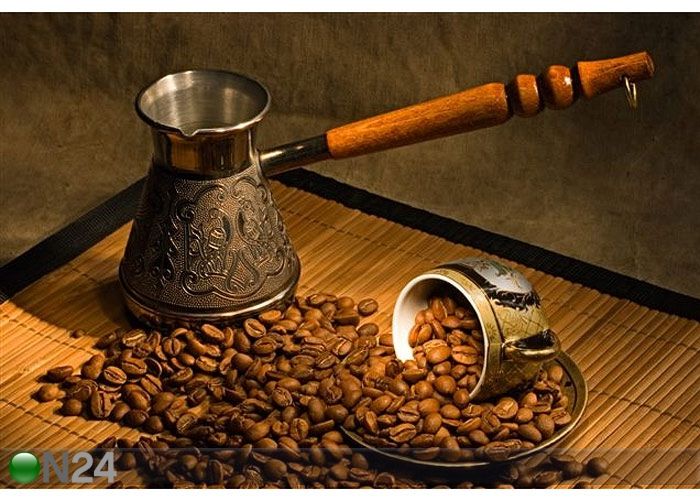 Pilt Still Life With Coffee and Cezve 133x90 cm suurendatud