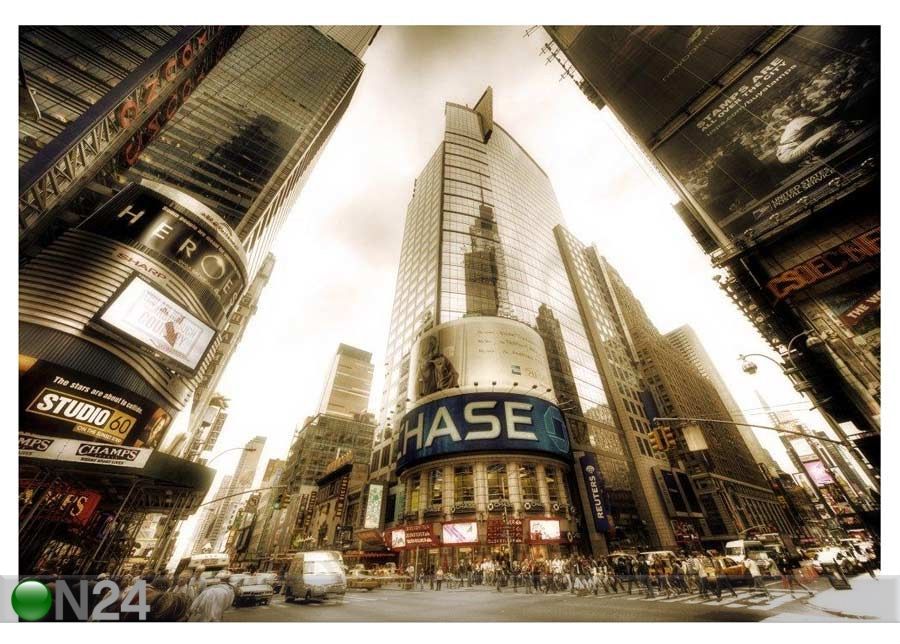 Pilt Times Square Nasdaq 87x60 cm suurendatud