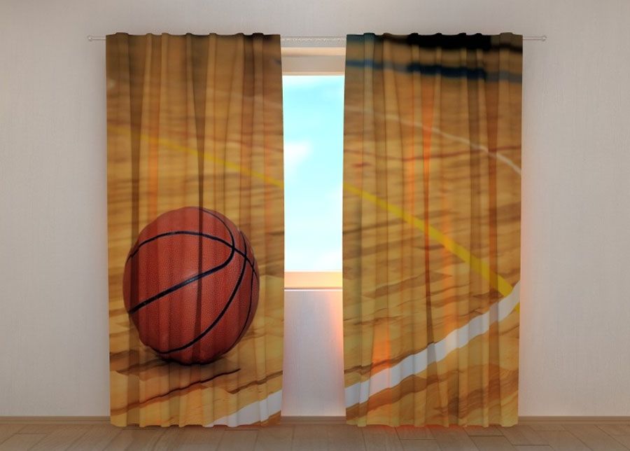 Pimendav kardin Basketball 240x220 cm suurendatud