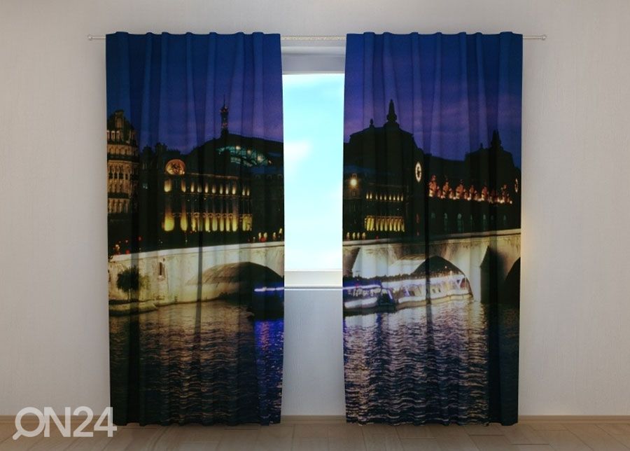 Pimendav kardin Bridge in Venice 1, 240x220 cm suurendatud