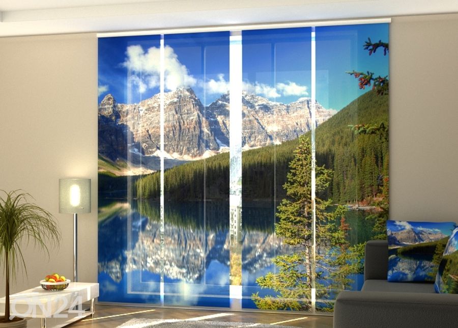 Pimendav paneelkardin Canadian Rockies 240x240 cm suurendatud