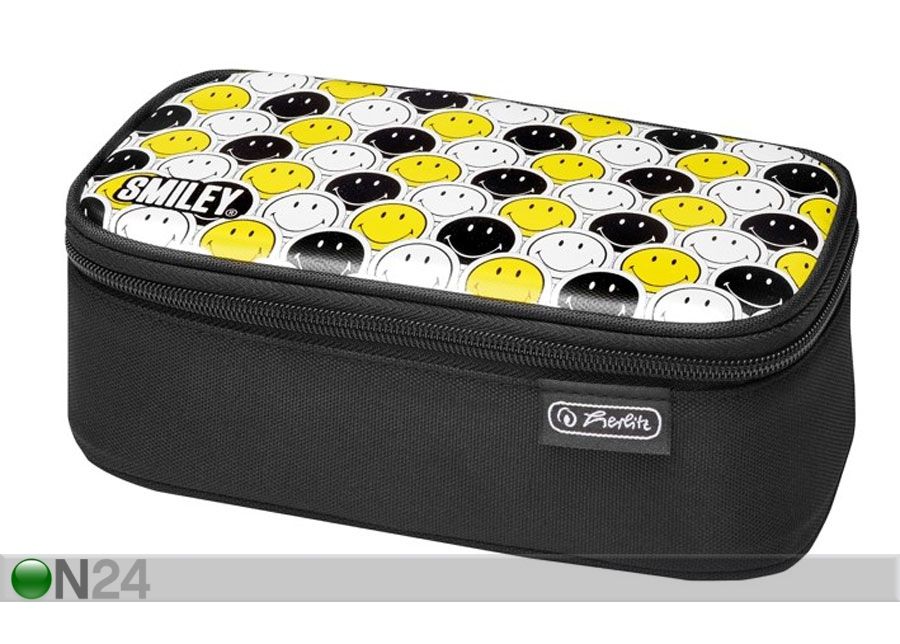 Pinal Herlitz Be Bag Beat Box Smileyworld Black Stripes suurendatud