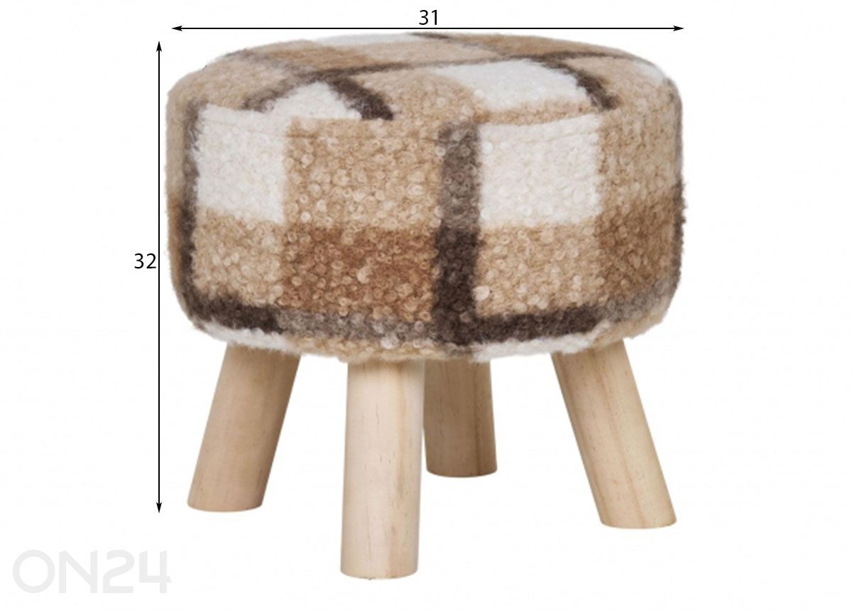 Pink Aberdeen suurendatud mõõdud