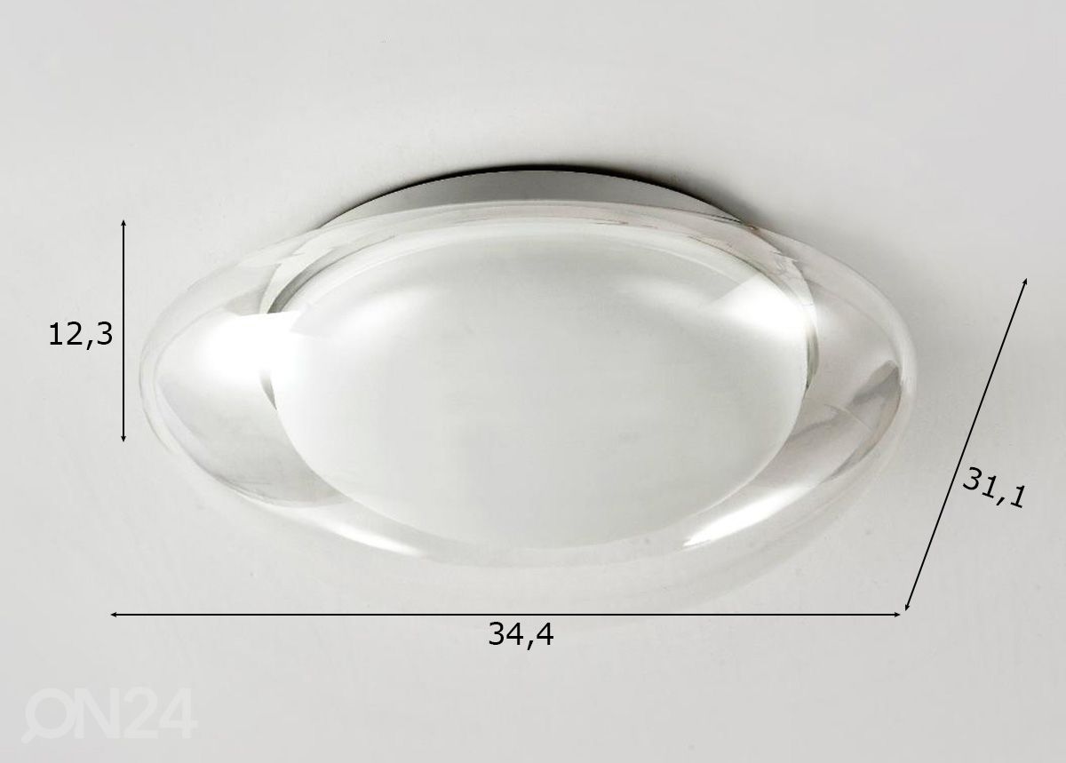 Plafoon Aura-3 suurendatud mõõdud