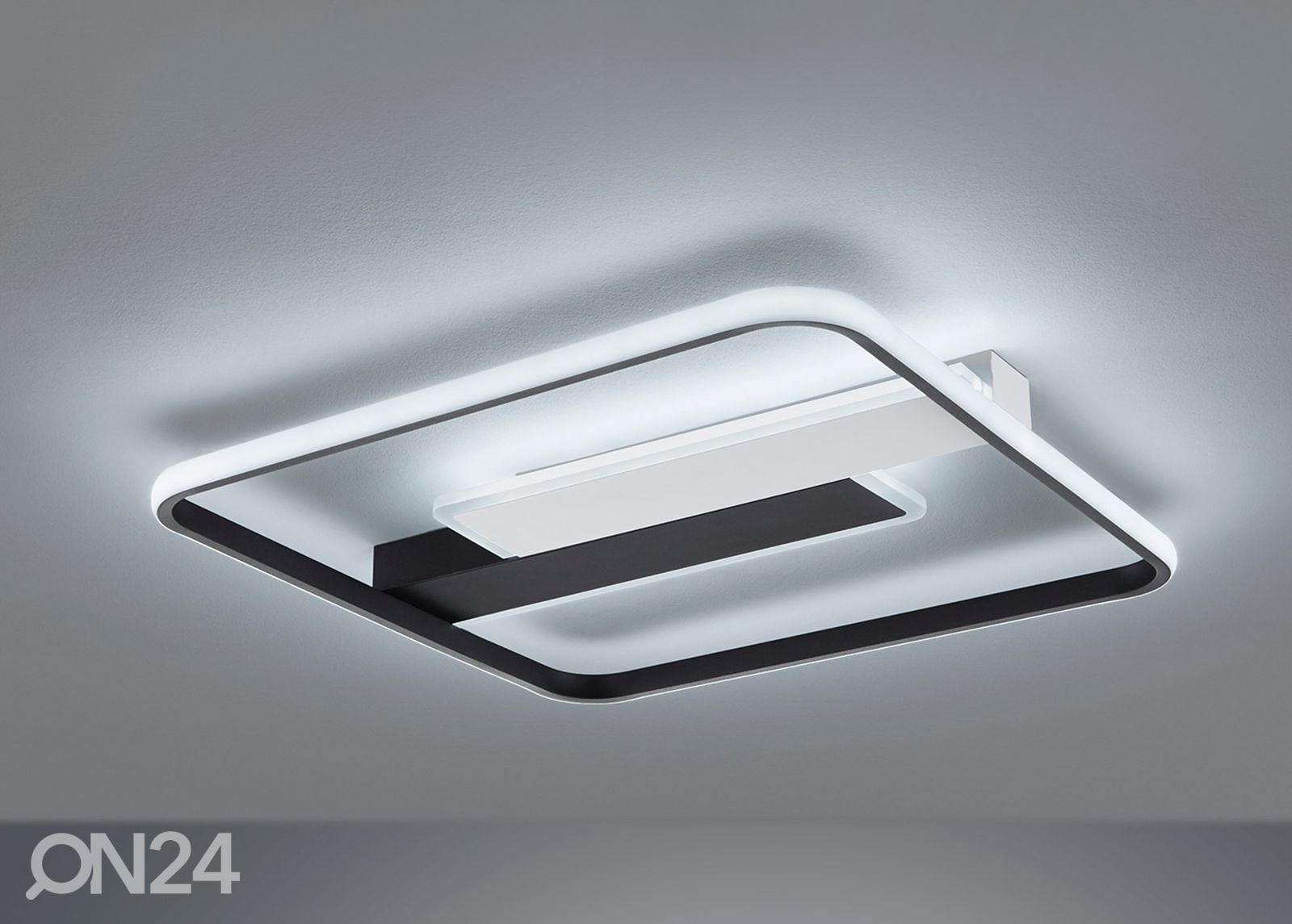 Plafoon Blithe LED, valge/must suurendatud