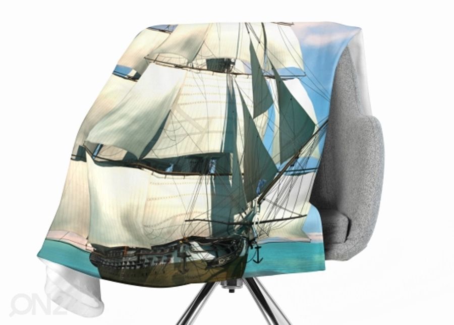 Pleed Beautiful Schooner 130x150 cm suurendatud