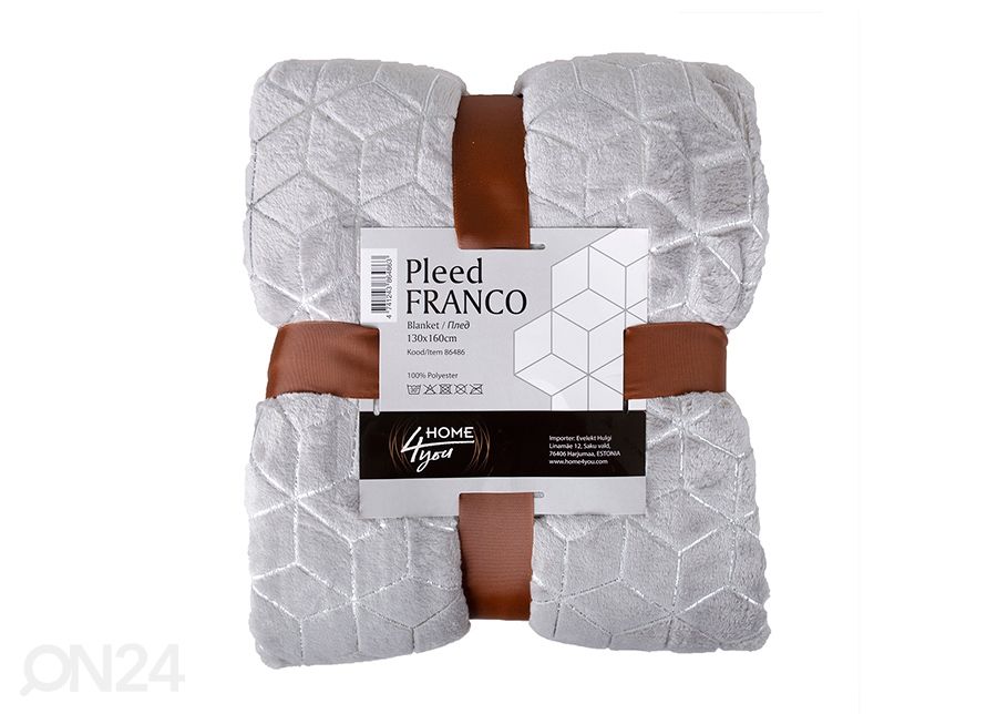 Pleed Franco 130x160 cm suurendatud