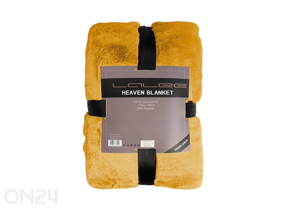Pleed Heaven Yellow 150x200 cm suurendatud