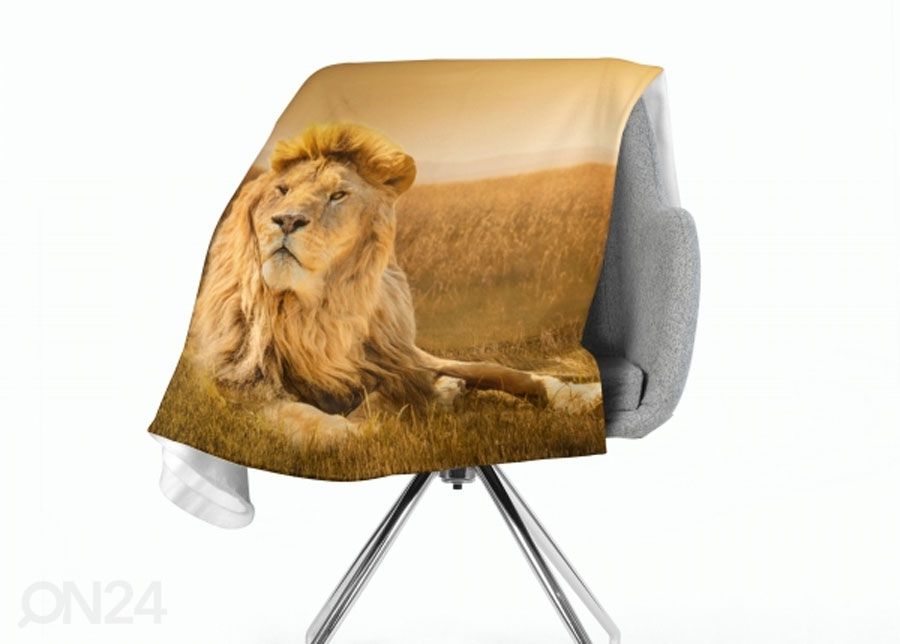 Pleed King of Beasts 130x150 cm suurendatud