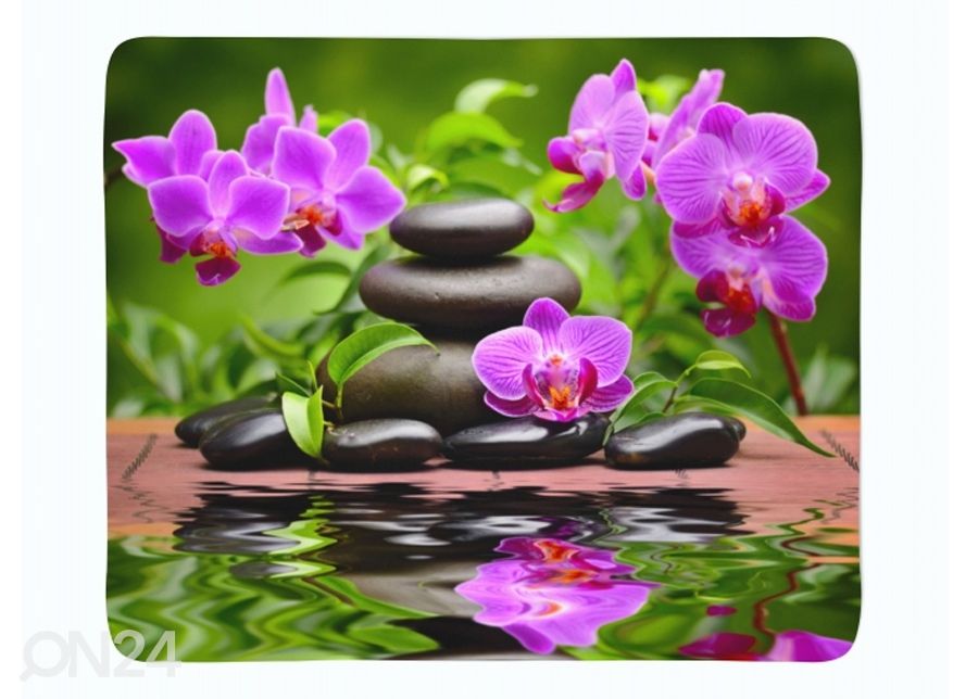 Pleed Orchids in the Garden 150x200 cm suurendatud