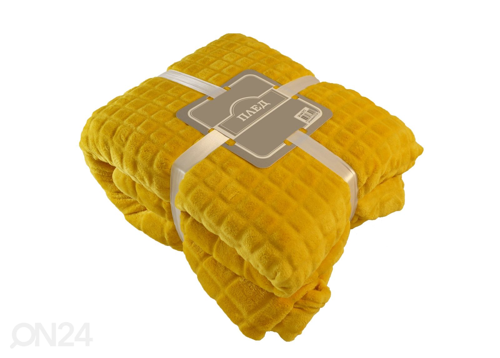 Pleed Quattro 200x220 cm, kollane suurendatud