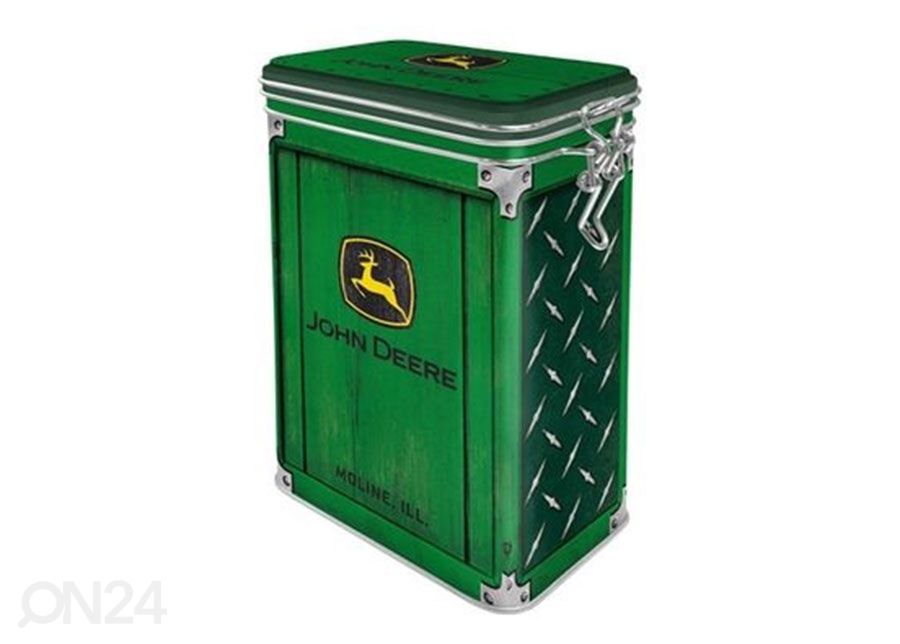 Plekkpurk John Deere - Diamond Plate Green 1,3 L suurendatud