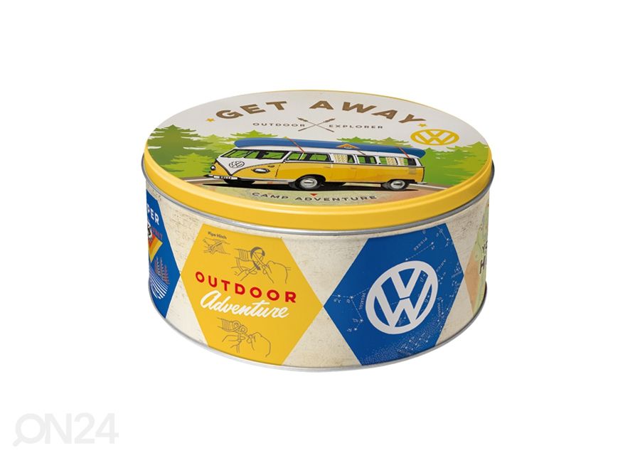 Plekkpurk VW Bulli Let's get away 3,3L suurendatud