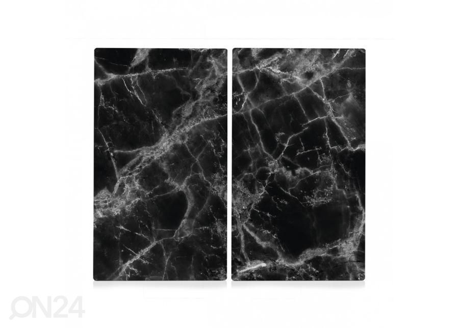 Pliidiplaadi kaitse/lõikelaud Marble, 2 tk suurendatud