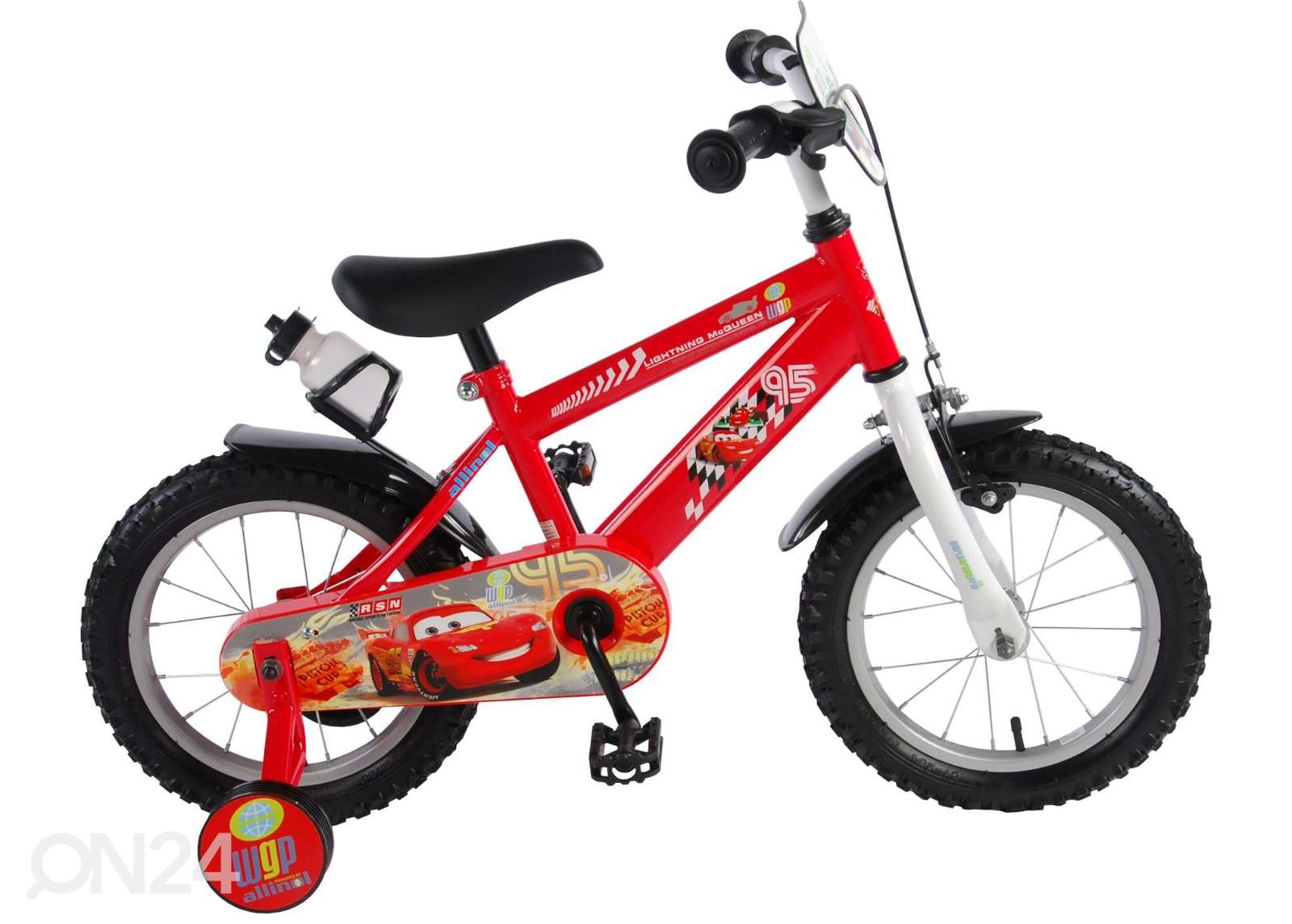 Poiste jalgratas Disney Cars 14 tolli Volare suurendatud
