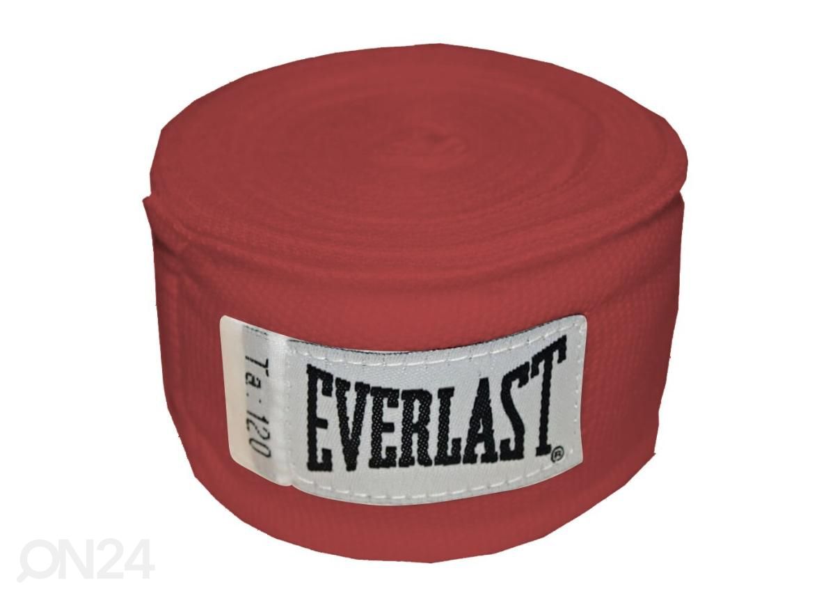 Poksi käeside Everlast Pro Style 300 cm punane suurendatud
