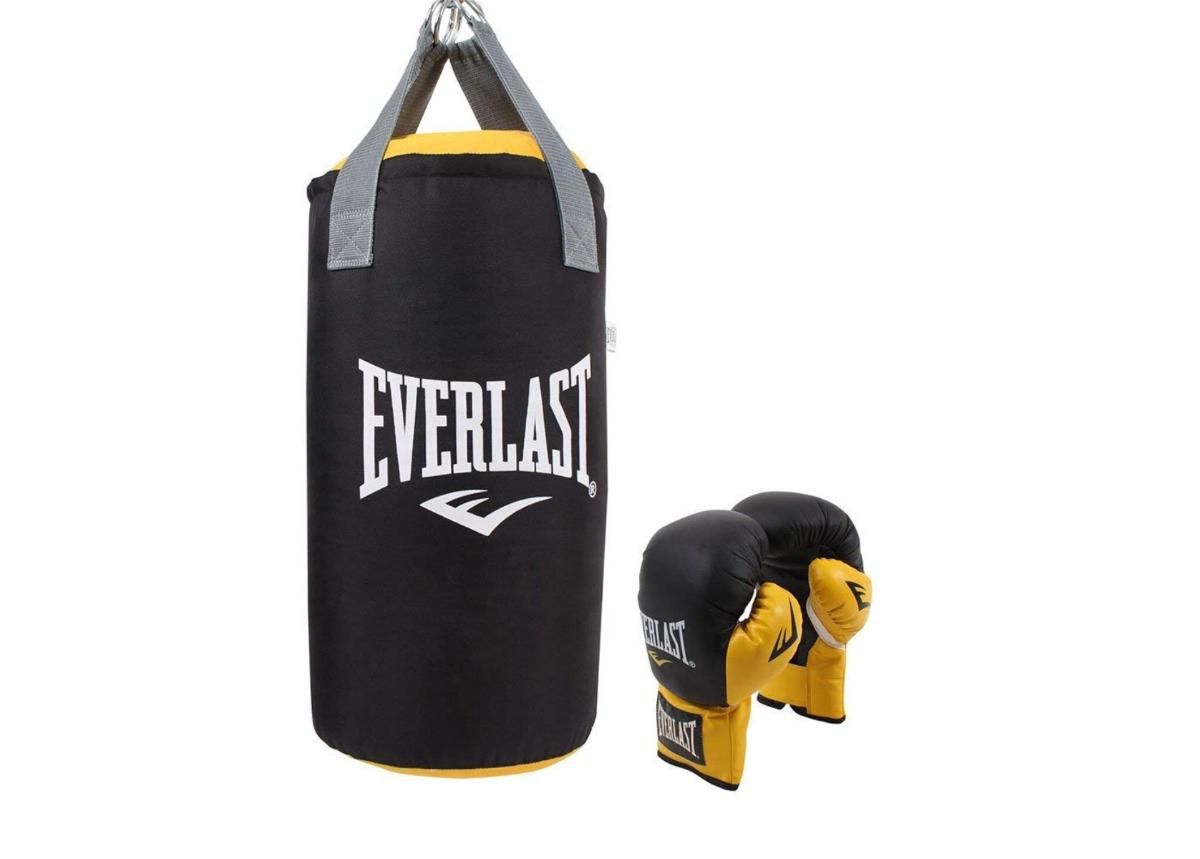 Poksikott kinnastega lastele 60cm suurendatud