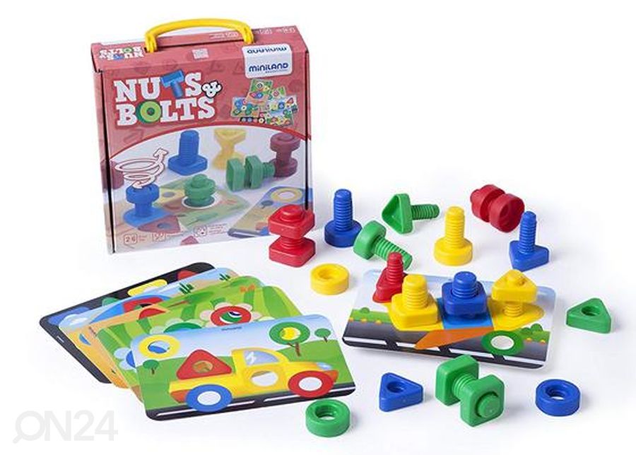Poldid ja mutrid Miniland suurendatud