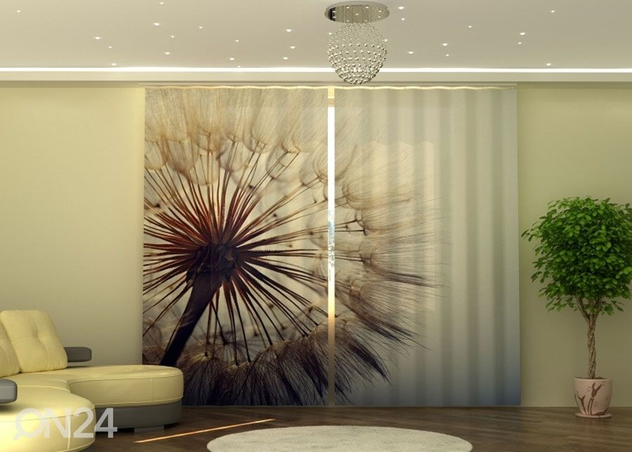 Poolpimendav kardin Amazing Dandelion 290x245 cm suurendatud