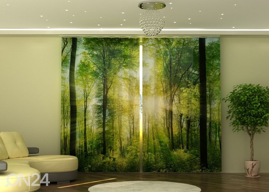 Poolpimendav kardin Sun Rays 290x245 cm suurendatud