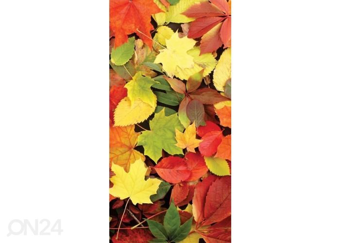 Põrandakleebis Leaves 85x170 cm suurendatud