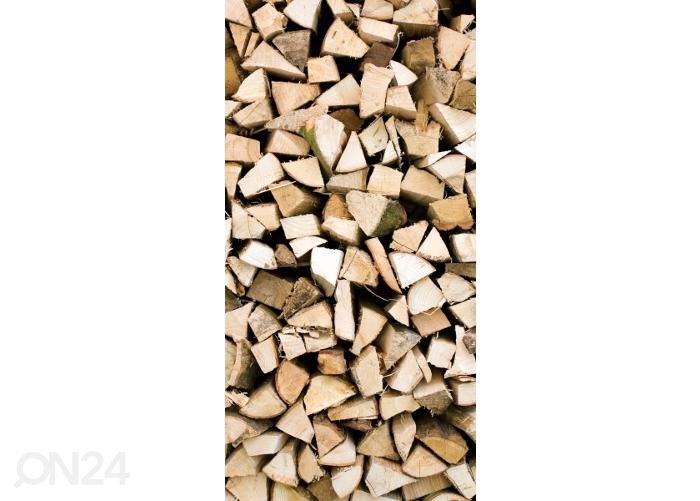 Põrandakleebis Logs 85x170 cm suurendatud