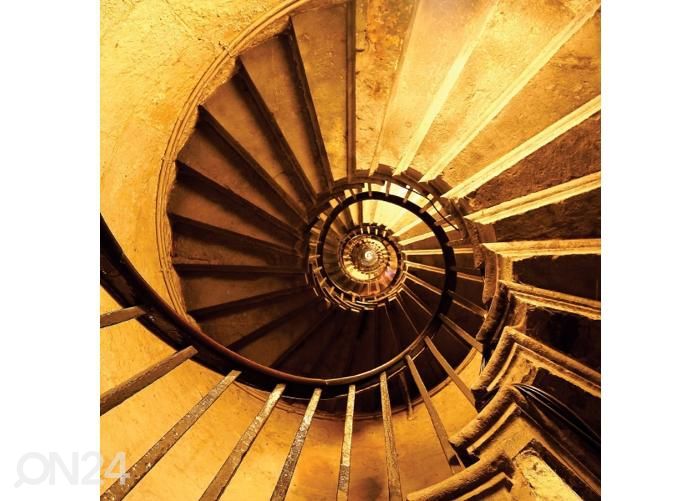 Põrandakleebis Stairway 170x170 cm suurendatud