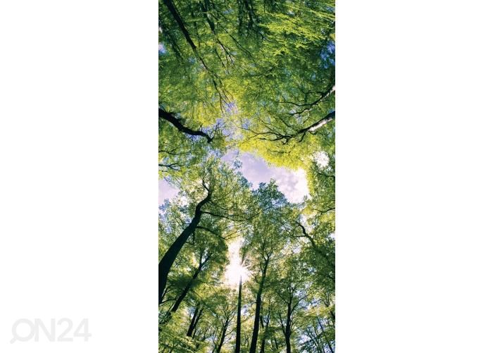 Põrandakleebis Trees 85x170 cm suurendatud