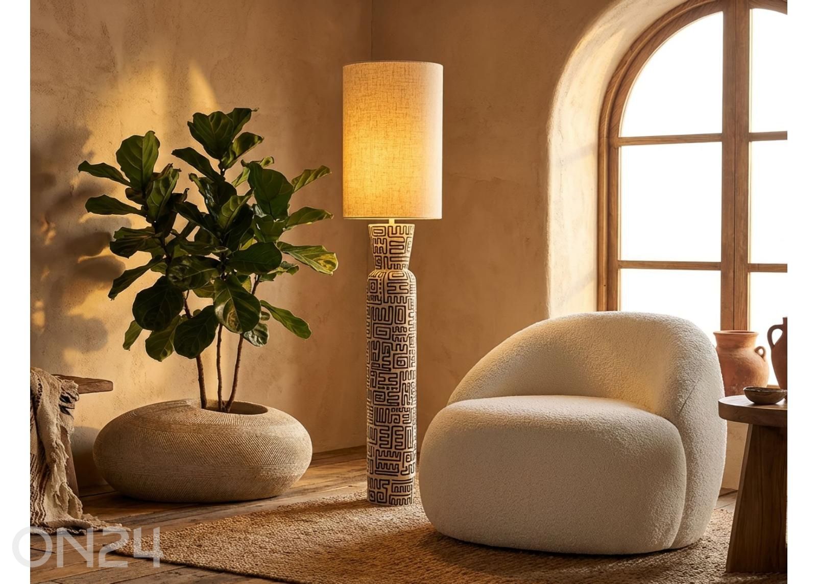 Põrandalamp Nairobi 145 cm suurendatud