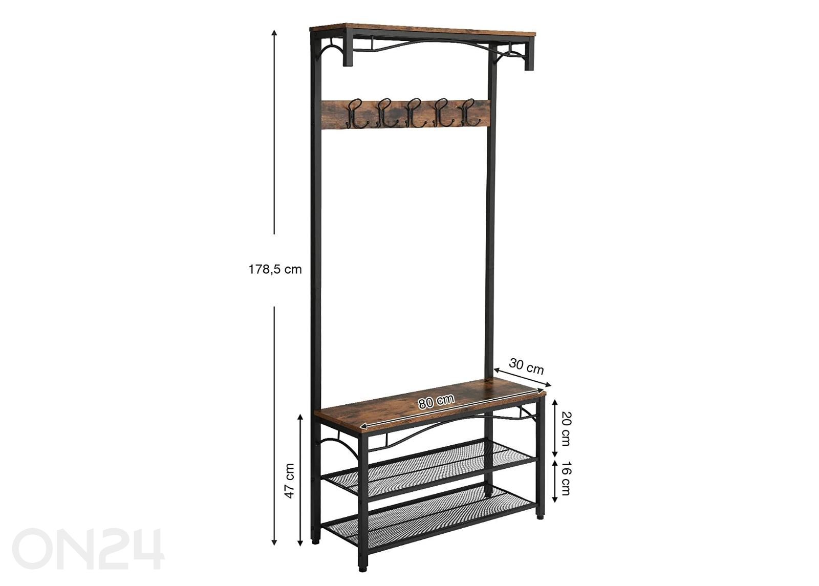 Põrandanagi suurendatud mõõdud