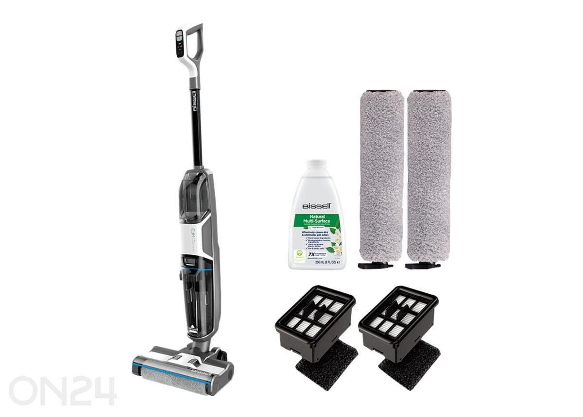 Põrandapesur Bissell 3-in-1 märg ja kuiv juhtmevaba CrossWave HF3 Cordless Pro 3641N suurendatud