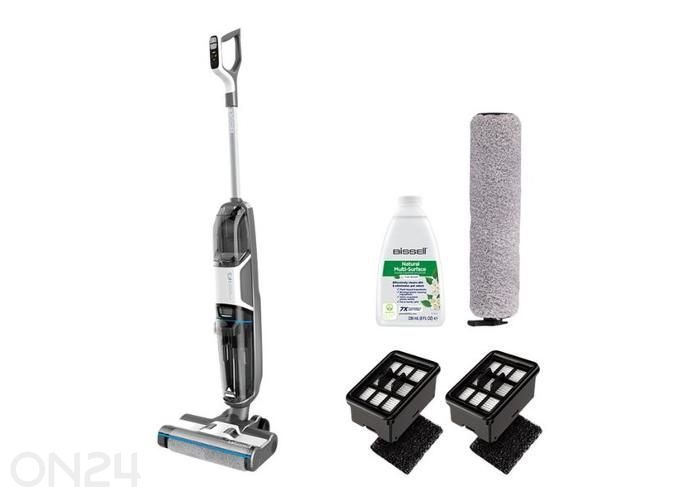 Põrandapesur Bissell 3-in-1 märg ja kuiv juhtmevaba CrossWave HF3 Cordless Select 3639N suurendatud