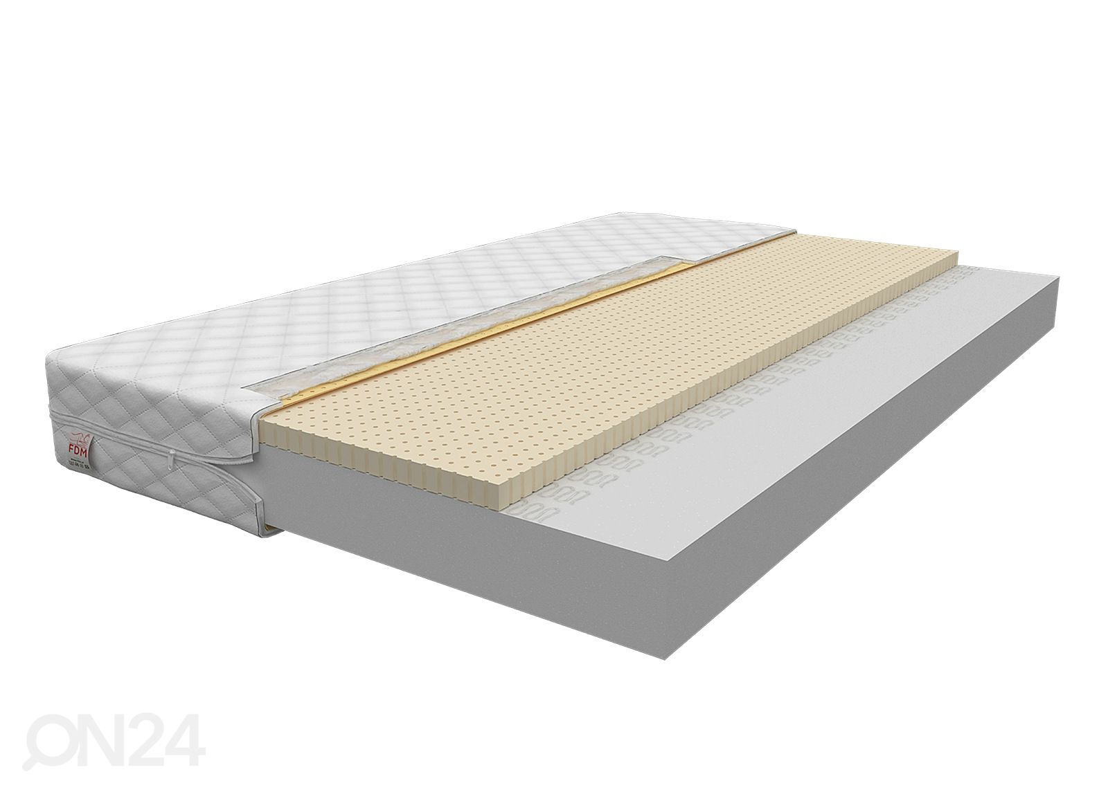 Poroloonmadrats Baby Classic Lateks 80x200 cm suurendatud