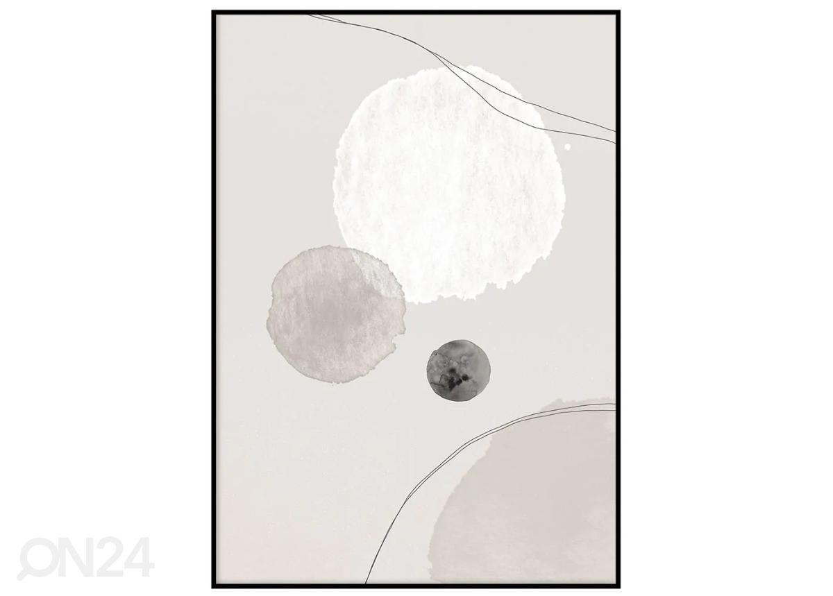 Poster Beež kujutis II 70x100 cm suurendatud