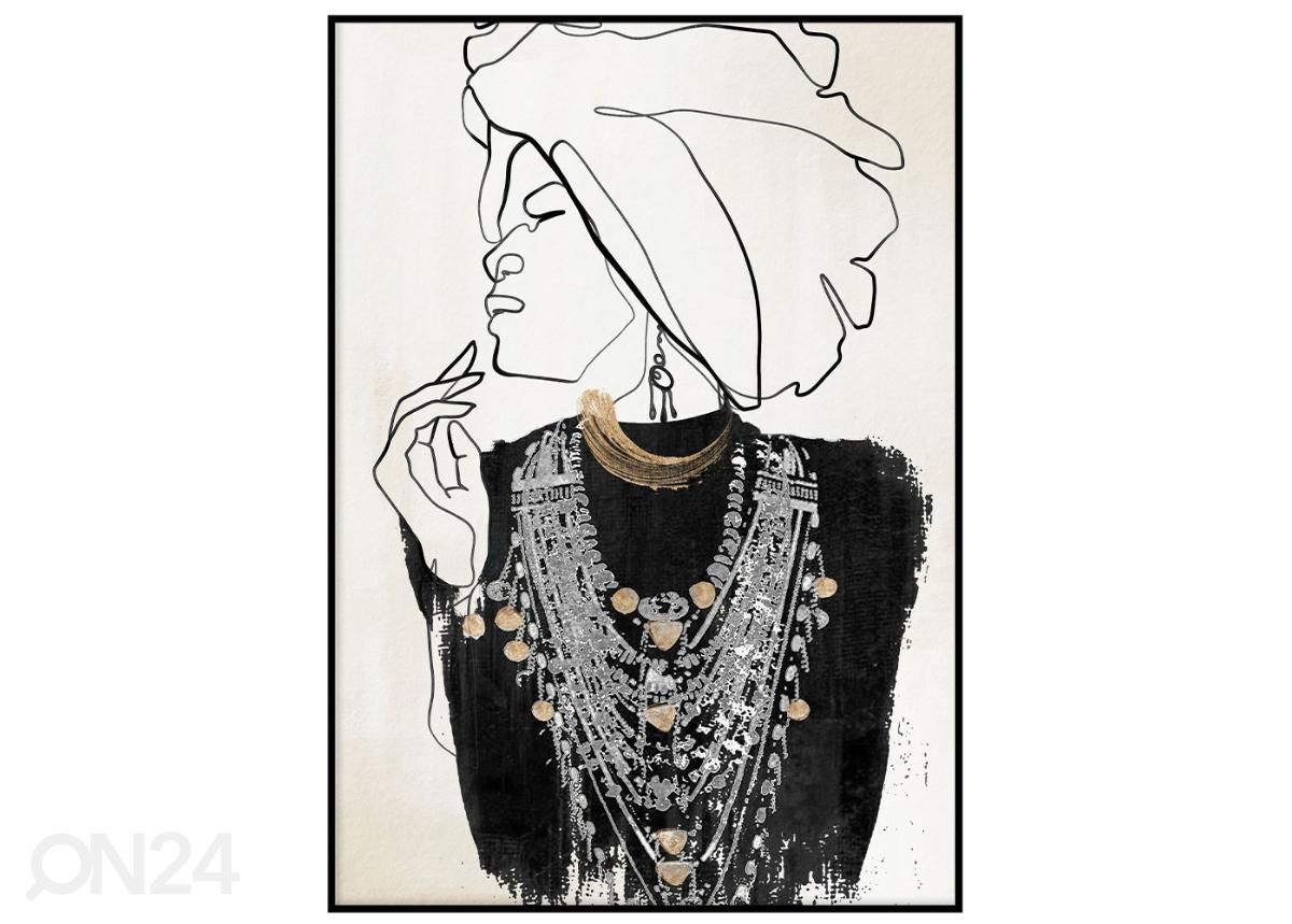 Poster Femme I 21x30 cm suurendatud