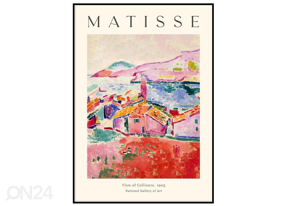 Poster Henri Matisse I 40x50 cm suurendatud