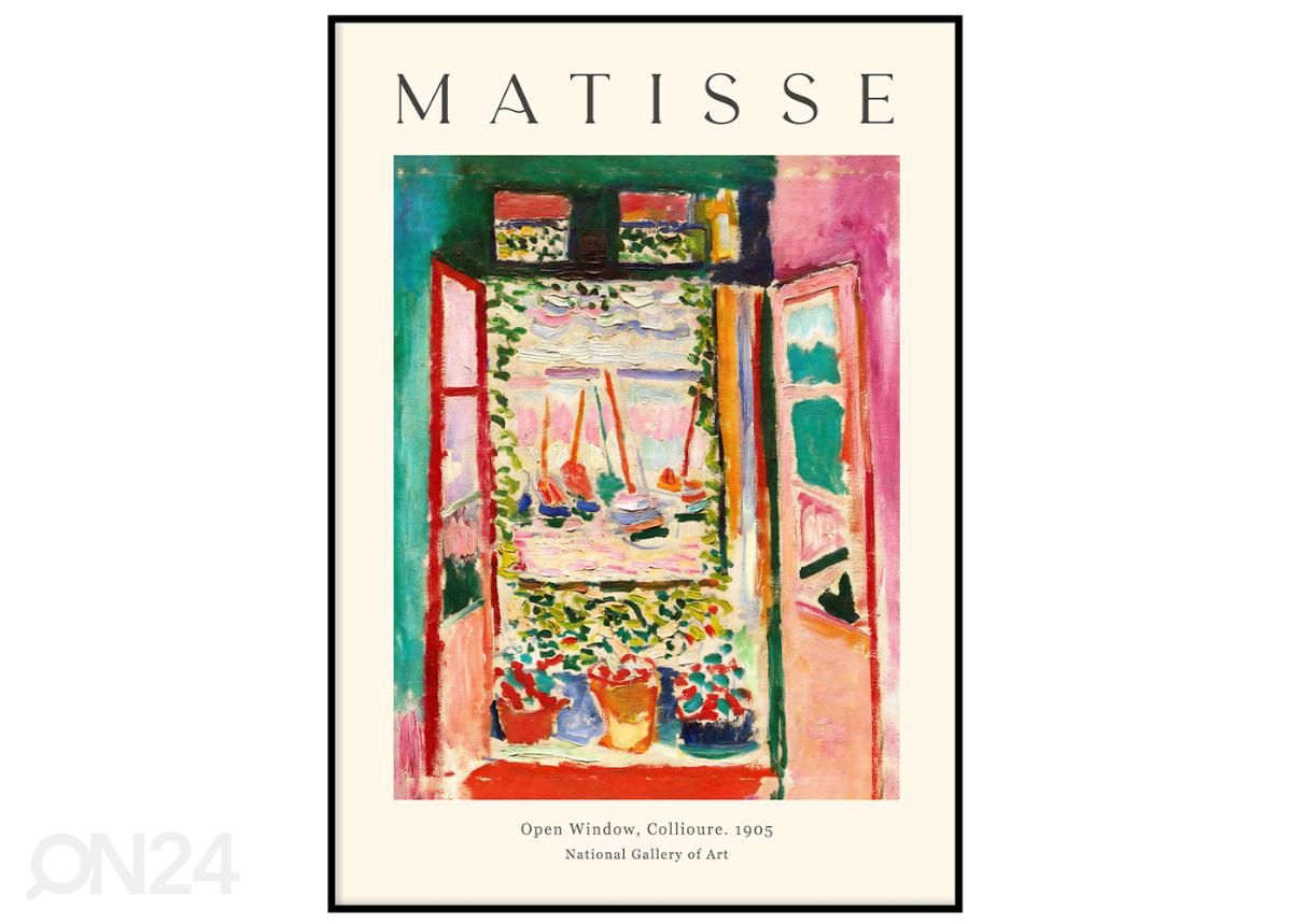 Poster Henri Matisse III 50x70 cm suurendatud