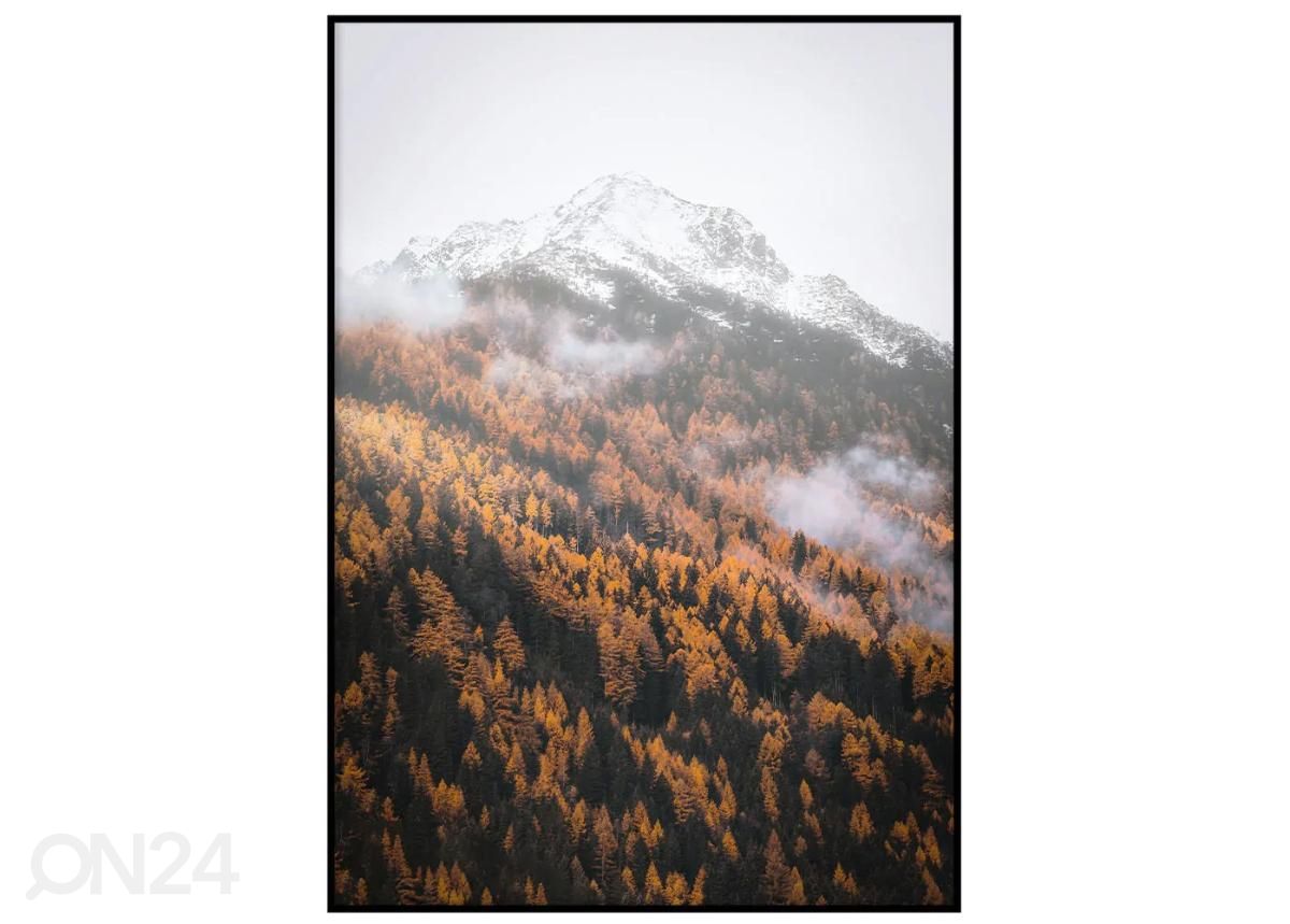 Poster Kollane sügis 30x40 cm suurendatud