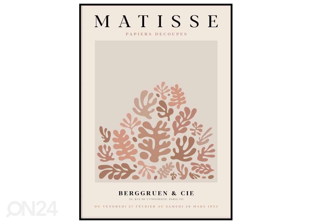 Poster Matisse I 21x30 cm suurendatud