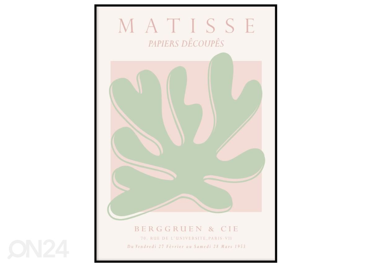 Poster Matisse VII 50x70 cm suurendatud