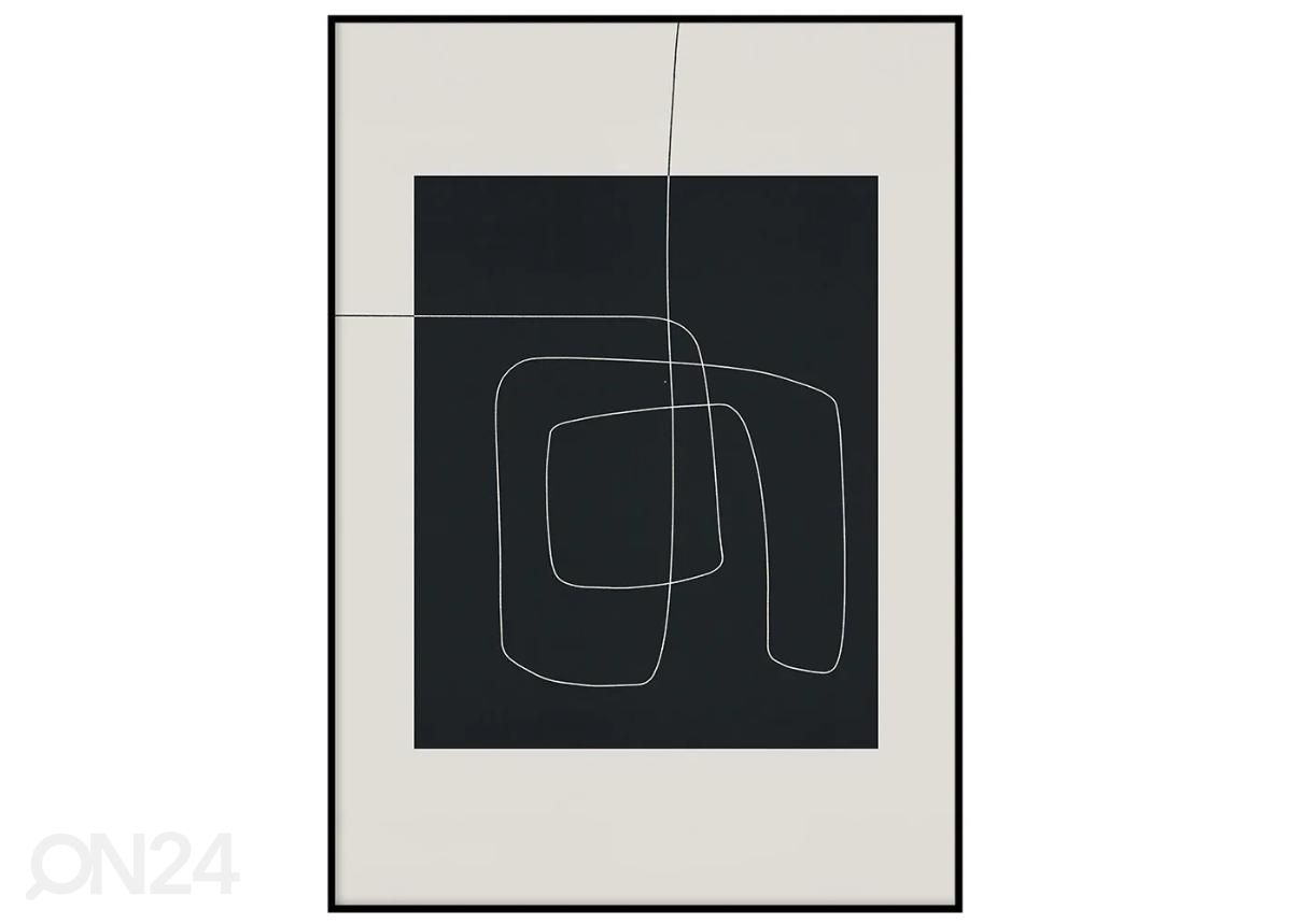 Poster Minimalistlik joon II 21x30 cm suurendatud
