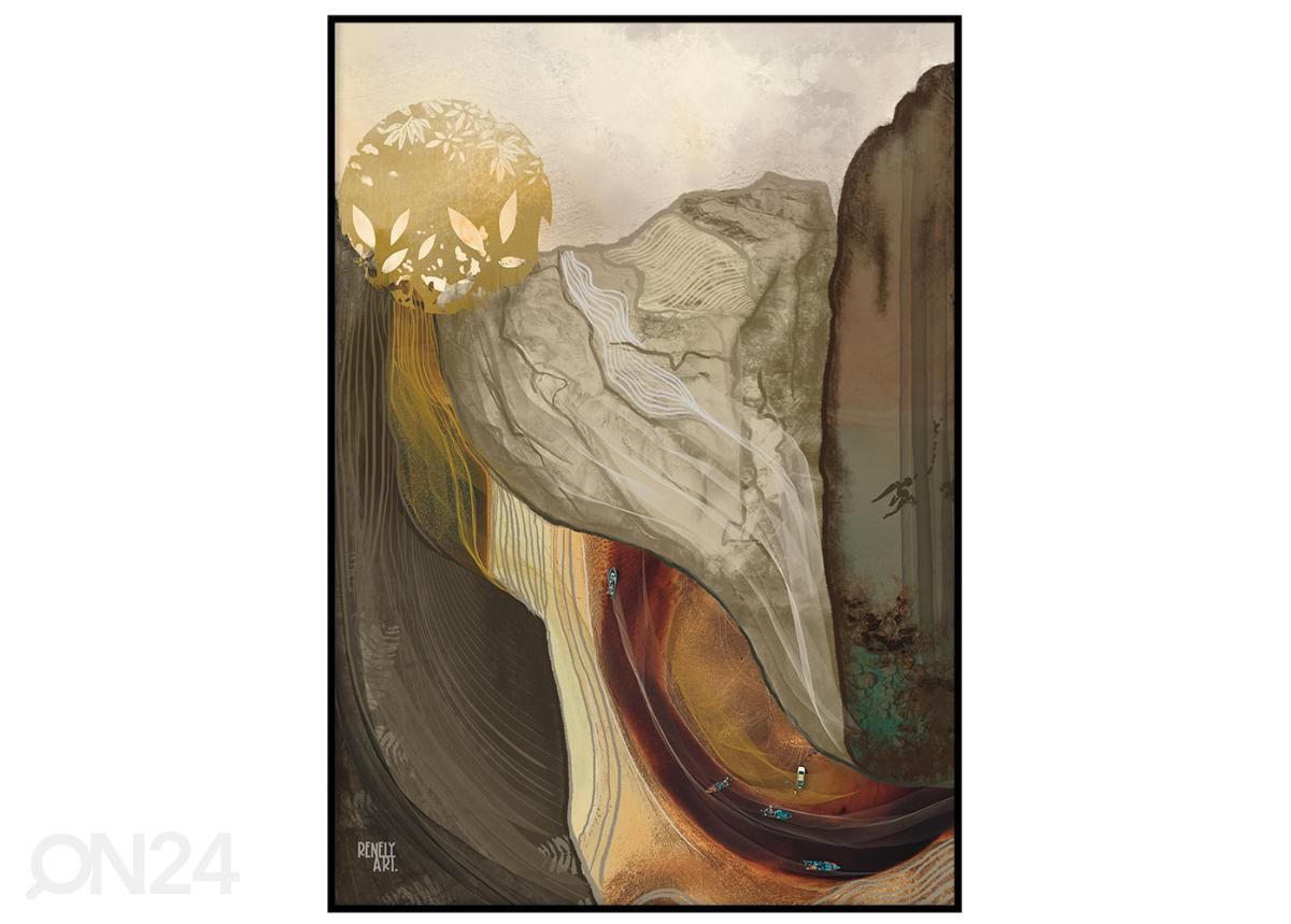 Poster Seiklushimu 21x30 cm suurendatud