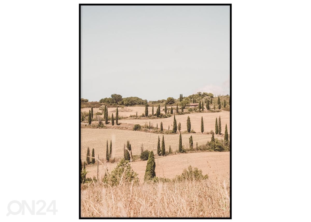 Poster Tuscany II 21x30 cm suurendatud