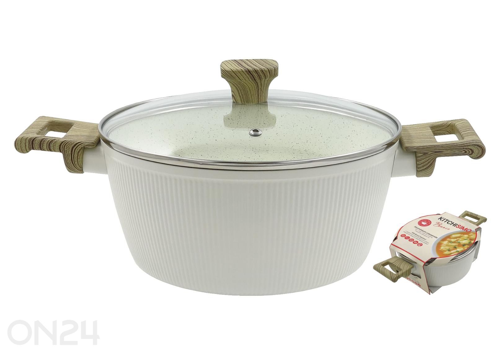 Pott Bianco kaanega 2,5 L/ Ø 20 cm suurendatud