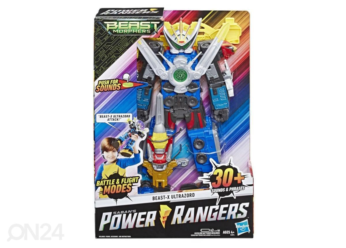 Power Rangers BMR Beast X Ultrazord figuur suurendatud