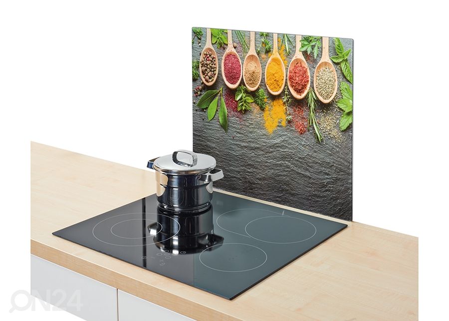 Pritsmekaitse/pliidiplaadikate Spices 56x50 cm suurendatud