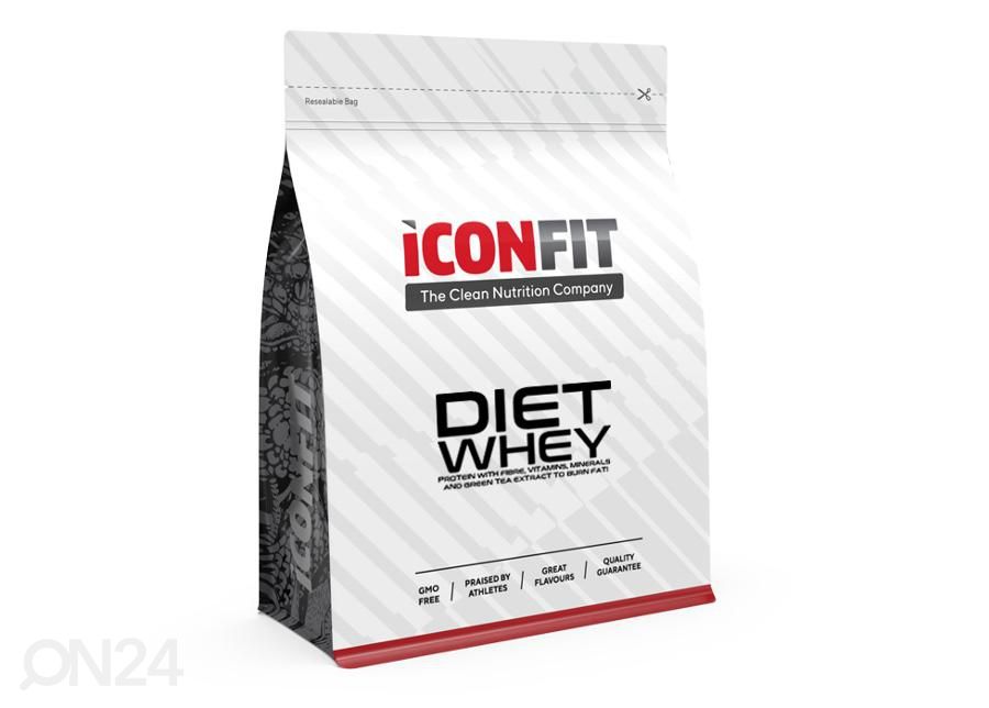 Proteiin Diet Whey 1 kg vanilli Iconfit suurendatud